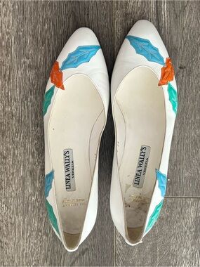 Linea Wallys Vintage Leather Flats - 8.5